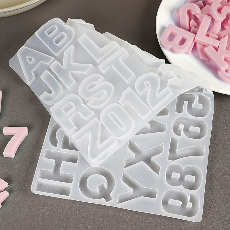 Letter A tot Z hangers silicon - Resin Art Alphabet recensie en prijs