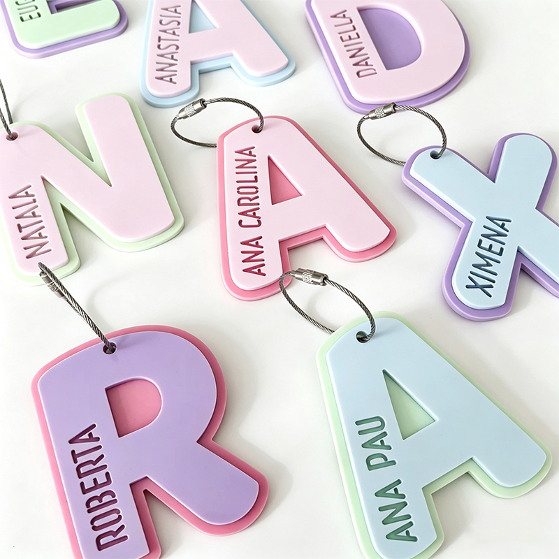 Gepersonaliseerde sleutelhange - Resin Art Alphabet recensie en prijs